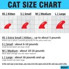 WQGVY 15 Colors | 150 pcs Cat Nail Caps |
