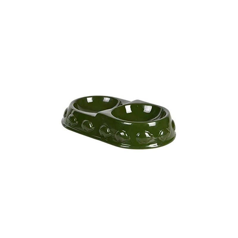 MAISONICA Green Hedgehog Feeding/Drinking Bowl Dish Garden Wildlife