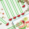 CiciBear 24 Pack Watermelon Necklace Party Favors with Mardi Gras