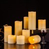 RY King Large Flameless Candle Set of 9 (D 3"
