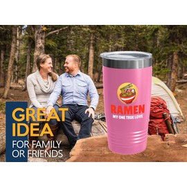 Ramen Lover Pink Edition Viking Tumbler 20oz - my one TRUE - Food Lovers chicken pumpkin vegan pantry spicy noodles