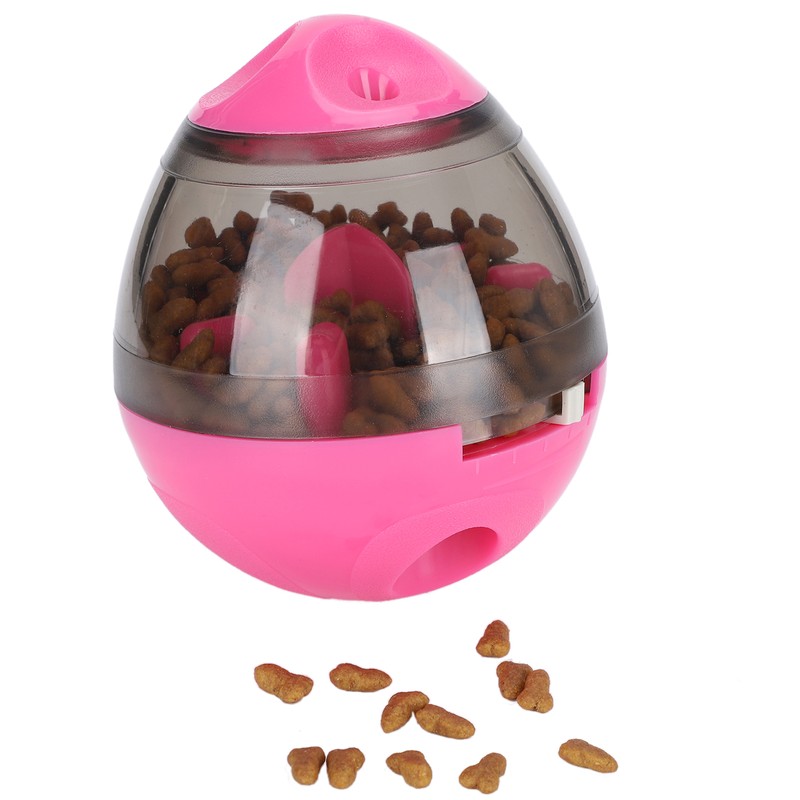 Pets Dogs Leaking Food Dispenser for Tumbler Ball ABS PC