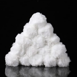 Craft Pom Pom Balls,Large White Poms Costume Accessory, Pom pom Balls for Arts and DIY Creative Crafts Decorations,White,3 Inches,20 Pieces.