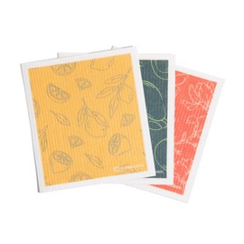 Cloud Cloths: Swedish dishcloths, 6 Pack Reusable Paper Towels, Super Absorbent, eco-Friendly, Kitchen Cleaning Cloths.