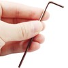 Auvotuis 2.5mm Hex Key Wrench, 10Pcs Allen key Wrench, L