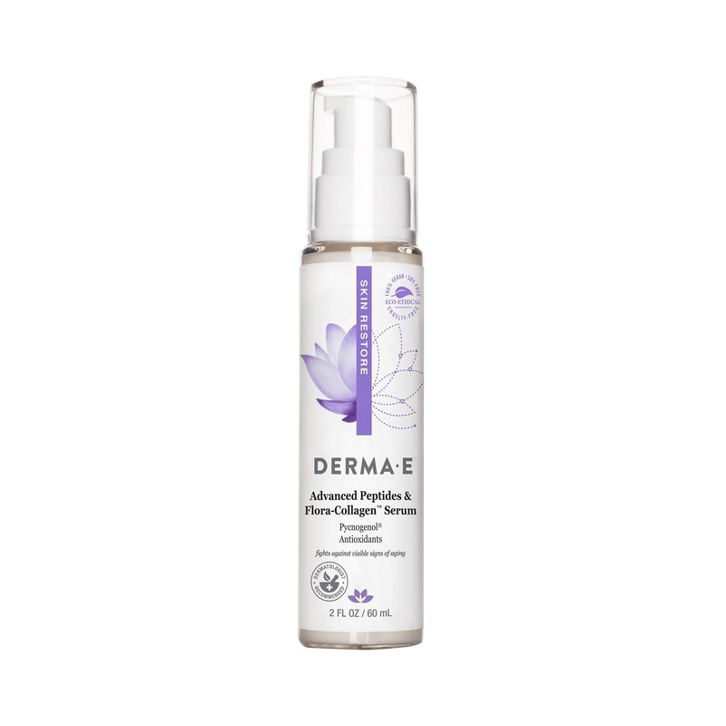 DERMA E Advanced Peptides and Collagen Serum, 2fl oz