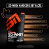 ESN Iso Whey Hardcore Protein Powder, Natural, 1000 g