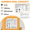JGTM 25.9V 2600mAh Battery for LG CordZero A9 A9S A9
