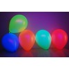 Blacklight Reactive Party Plates with FREE Blacklight Balloons (80, 6