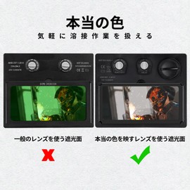 DEKO Automatic Light Shielding Welding Face LCD Welding Mask, Light Shading Speed 0.00004 Seconds Instant Light Shading