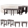 Intex Set of 4 PureSpa Benches, 2 Medium and 2