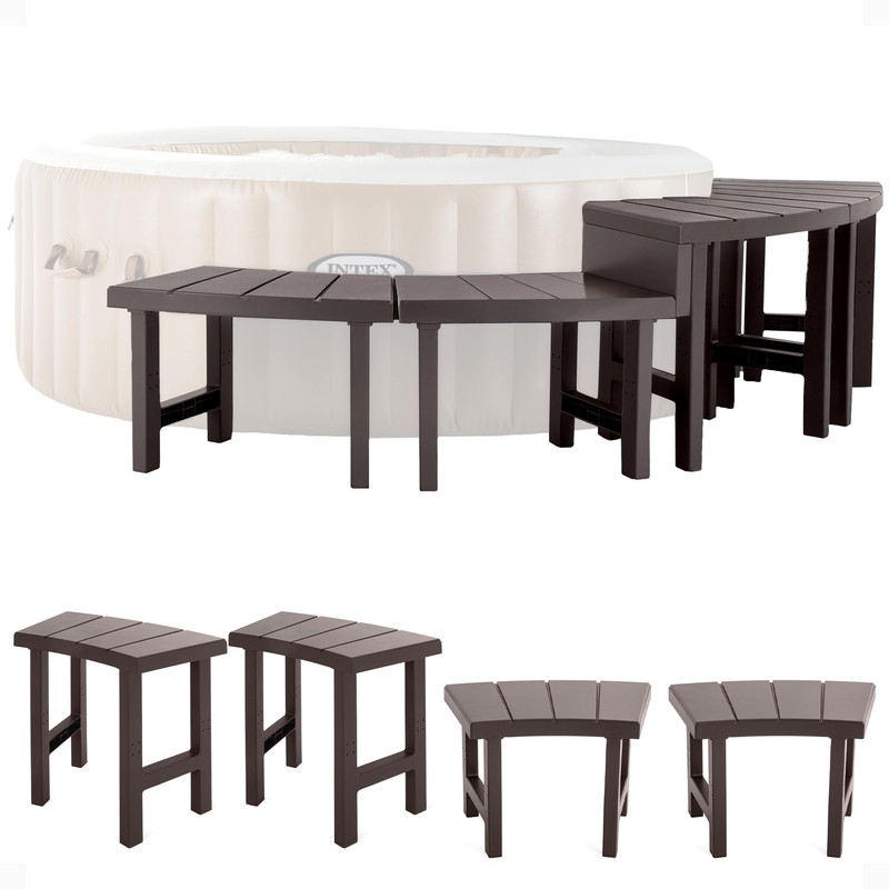 Intex Set of 4 PureSpa Benches, 2 Medium and 2