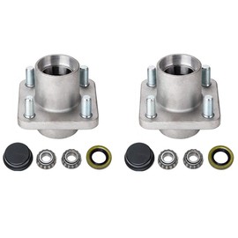 Dr.Acces Golf Cart Aluminum Front Wheel Hub and Bearing Fits on Club Car DS 1974-2003 OEM#1011892(Two Piece)