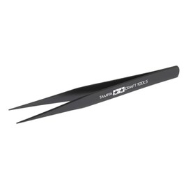 Tamiya Craft Tool Series No.04 Straight Tweezers Tool for Plastic Model 74004