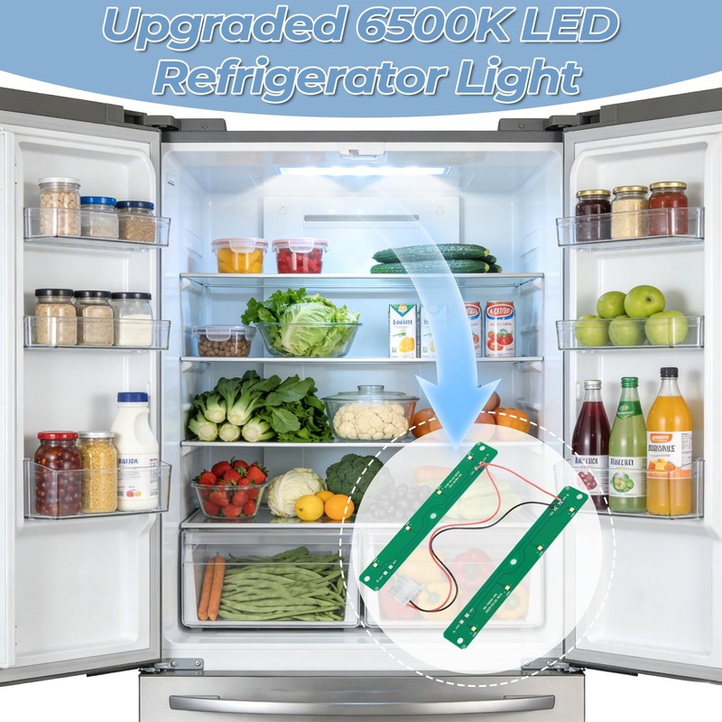 New Upgraded W11043011 W11527432 Refrigerator LED Light