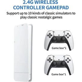 Consola de Juegos Retro 4K, 20.000 Juegos, 23 Emuladores, Compatible con TV y Monitor