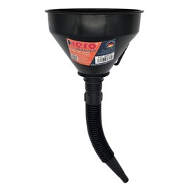 Hero Funnel with Flexible Hose Filling Funnel with Strainer Oil Funnel Universal Flexible Plastic Fuel Funnel Tank Funnel Petrol Funnel Filling Funnel Multi-Purpose Funnel Diesel Fuel