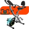 Exercise Bike for Seniors, 5 IN 1 Foldable Stationary Bike