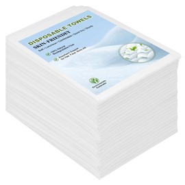 Toallas desechables de 100 unidades, 32 x 16 pulgadas, ultra absorbentes y suaves, toallas desechables para el cuerpo, toallas de limpieza de un solo 