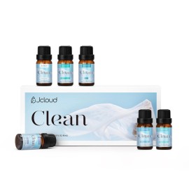 JCLOUD Essential Oils for Laundry, Clean Scent Fragrance Oils Set, Gift Set