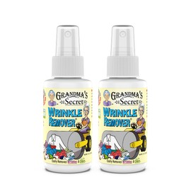 Grandma's Secret Grandma's Secret Wrinkle Remover Spray - Easily Removes Wrinkles & Odors - Wrinkle Release, Fabric Refresher Spray, Chlorine, Bleach and Toxin-Free - 3 Ounce, 2 Pack