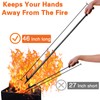 Fire Pit Poker, 46 Inch Extra Long Outdoor Fire Poker
