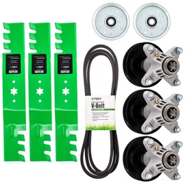 8TEN Deck Rebuild Kit for MTD Cub Cadet 54 inch LGT1054 LGTX1054 Blade Spindle Belt Idler