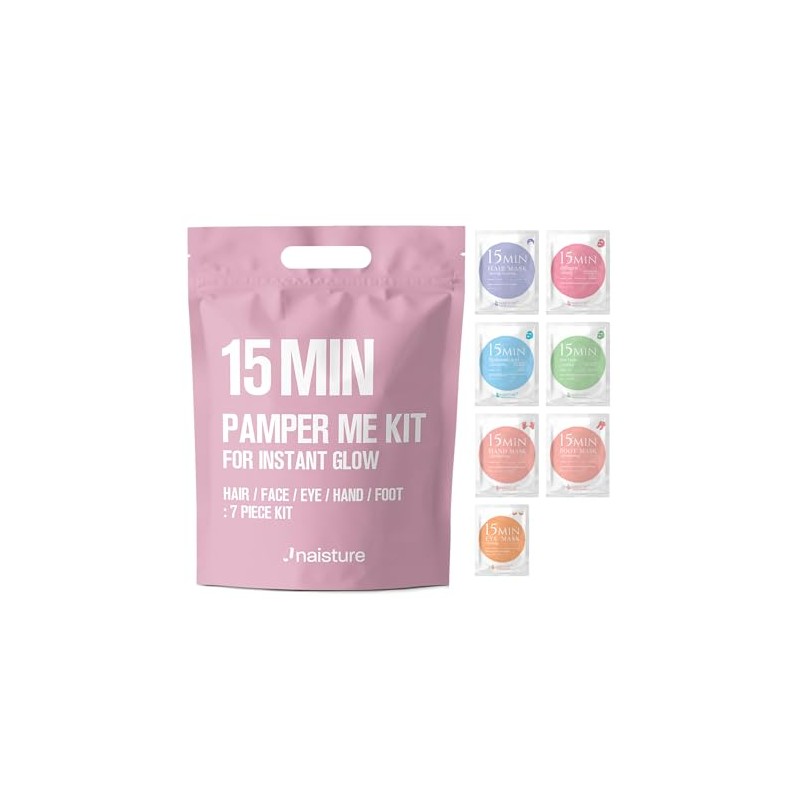 Naisture 15 MIN Pamper Me Kit for instant charm (Hair/Face/Eye/Hand/Foot)