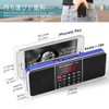 【PSE Certified】Gemean J-288 Portable Radio Wide FM AM Stereo Portable