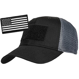 Gadsden and Culpeper 5.11 Trucker Tactical Cap & Patch Bundle - Black - Black USA