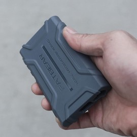 FATBEAR Compatible with Sony Walkman NW-A306 NW-A307 NW-A300 Series Heavy Duty Shockproof Armor Protective Shell Skin Case Cover (Gray)