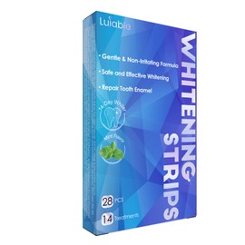 Teeth Whitening Strips for Tooth White: Professional Dentist Formulated Teeth Whitener Enamel 14 Treatments Enamel-Safe – 28 Non-Sensitive Strips