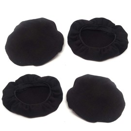Honbay 2Pairs Stretchable and Washable Headphone Covers Earcup Protectors Headset Earpad Cloth Cover for Gym Training Aviation Racing Gaming Headsets