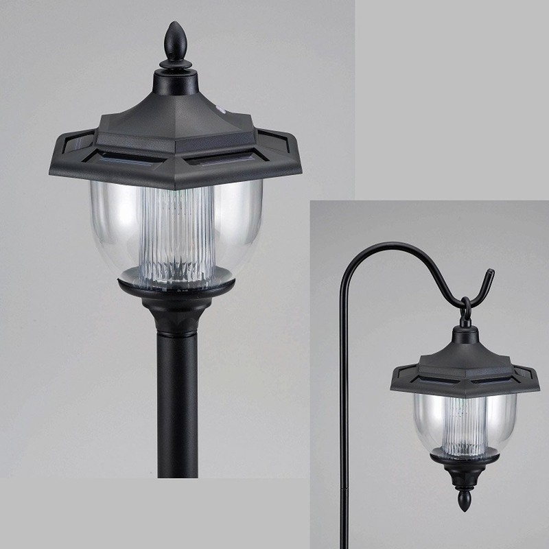 Takeda Corporation SL2-16BK (Energy Saving, Solar Garden Light) 2-Way Solar