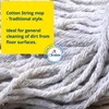 Mr Cleanie Cotton String Cord Floor Mop Replacement Head Refill