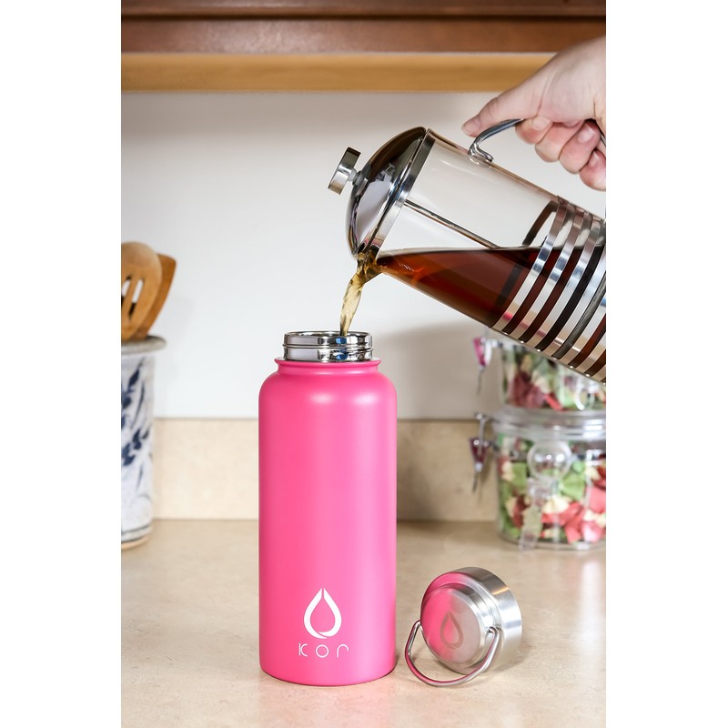 Kor ROK sports water bottle - 940ml - Pink Quartz