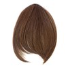 Prisila FX-101 Full Hand Planted Bangs Wig, Licking Bangs, Heat Resistant, TMB, Maroon Brown