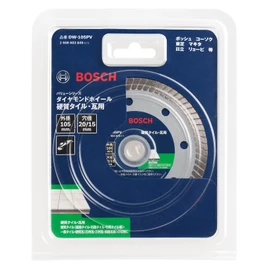Bosch Value Series Diamond Wheel 4.1 inches (105 mm) Diameter (Corrugated) DW-105PV