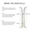 HITTITE 36" Chain Link Drop Rod for Double Gate, Pull