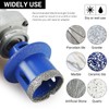 LOZLIN 50mm Diamond Core Drill Set - Double-Layer Cooling Basin