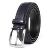ayamoti Men's Genuine Leather Belt Classic Design for Suits, Jeans,