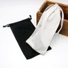 HIZEMLK 4PCS Microfiber Sunglasses Storage Pouch, Storage Bags with Drawstrings