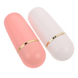 FRCOLOR 2pcs Oil Absorbing Ball Rod Skin Oil Absorption Roller Oil Control Stick Oil Absorber Oil Roller for Face Oily Face Control Skin Care Roller Oil Absorbing Roller Volcanic Rock