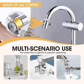 3 Way Shower Head Diverter Valve Shower Hose Attachment for Bath Taps Faucet Adapter Brass Splitter Chrome M22 X M24/M28 Mixer Bath Tap Hose Shower Arm Diverter for Bathroom Kitchen Sink Bathtub