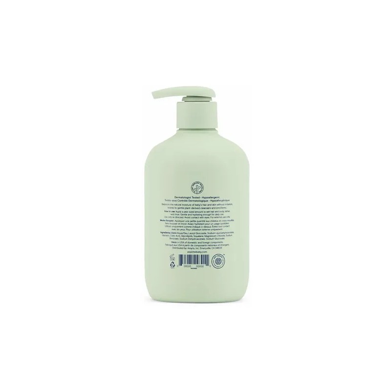 Pipeta Baby Shampoo Body Wash Tear Libres Con Derivados De