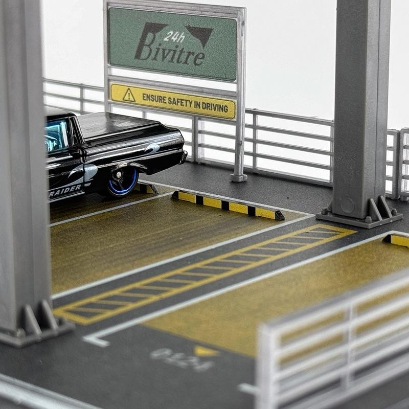 Hot Wheels Display Case - 1/64 Scale Die-cast Model Car