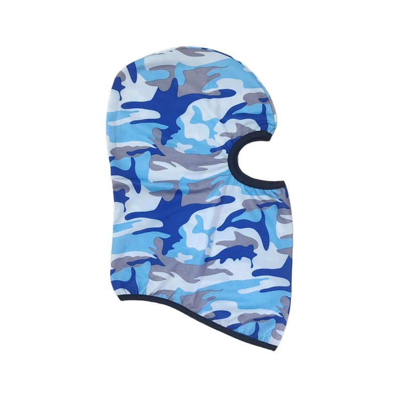 Camouflage Light Blue Balaclava Ski Mask Head Mask Full Face