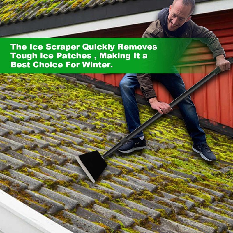 Smarkey Floor Scraper, Garden Scraper Shovel, Cleaning Remove Tool With