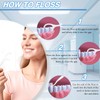 200 Count Tooth Floss Picks, Double Cleaning Tooth Picks Flossers