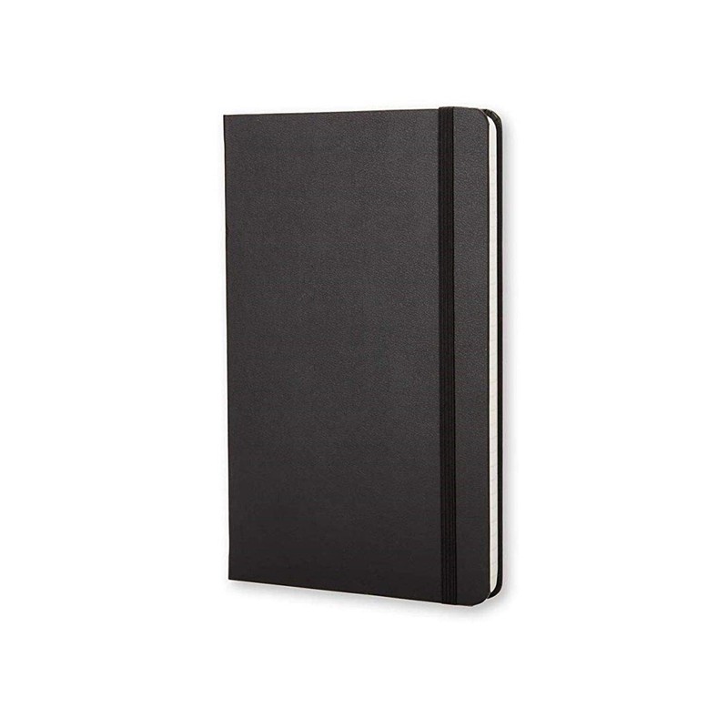 Moleskine Pocket Ruled Hardcover A6 192Pg Black Ref MM710